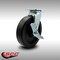 Service Caster 8 Inch Stainless Steel Polyolefin Swivel Caster with Ball Bearing and Brake SCC SCC-SS30S820-POB-TLB - alternate 6